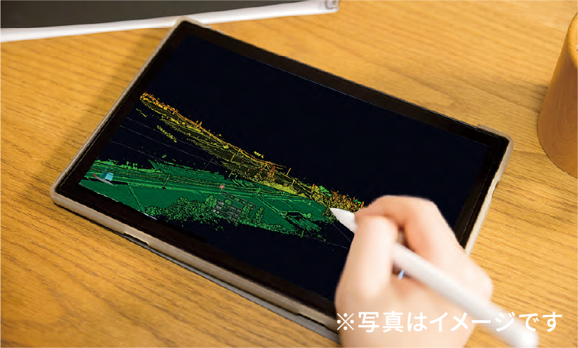 タブレットでパースを描く